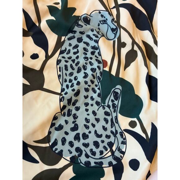 Boden Swimsuit cheetah jaguar leopard Jungle Print Women’s 10 One Piece Resort - Picture 8 of 12